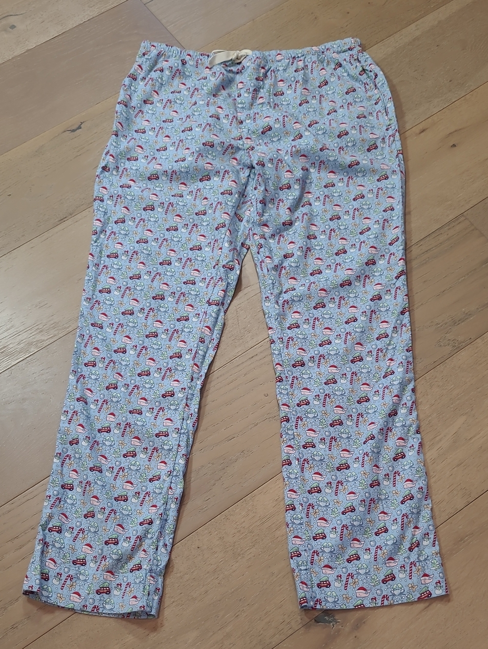EUC Vineyard Vines Intimates Pants Women's sz M Christmas Holiday Jake Blue Pant
